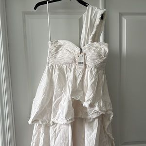 Ivory color Cinq a Sept size 8 dress. NWT